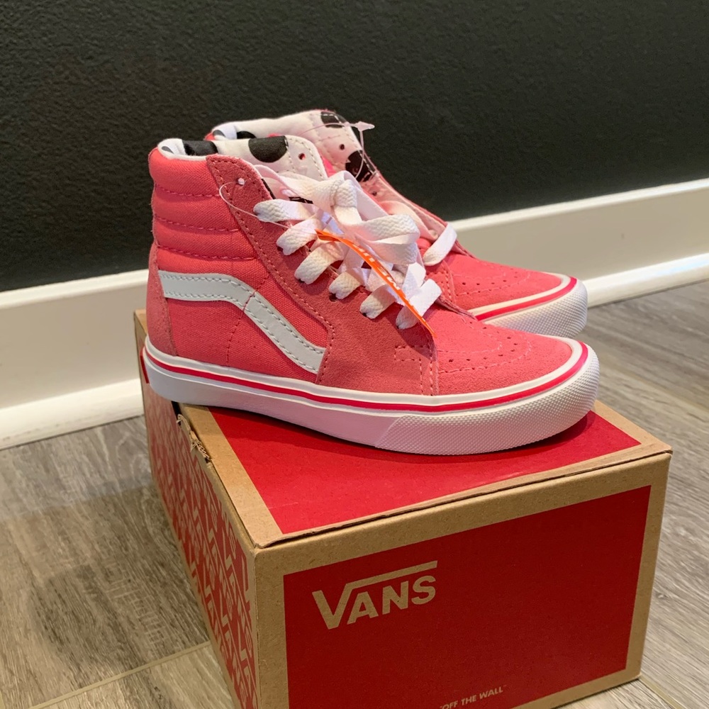 Vans girls Sk8-Hi dots NIB